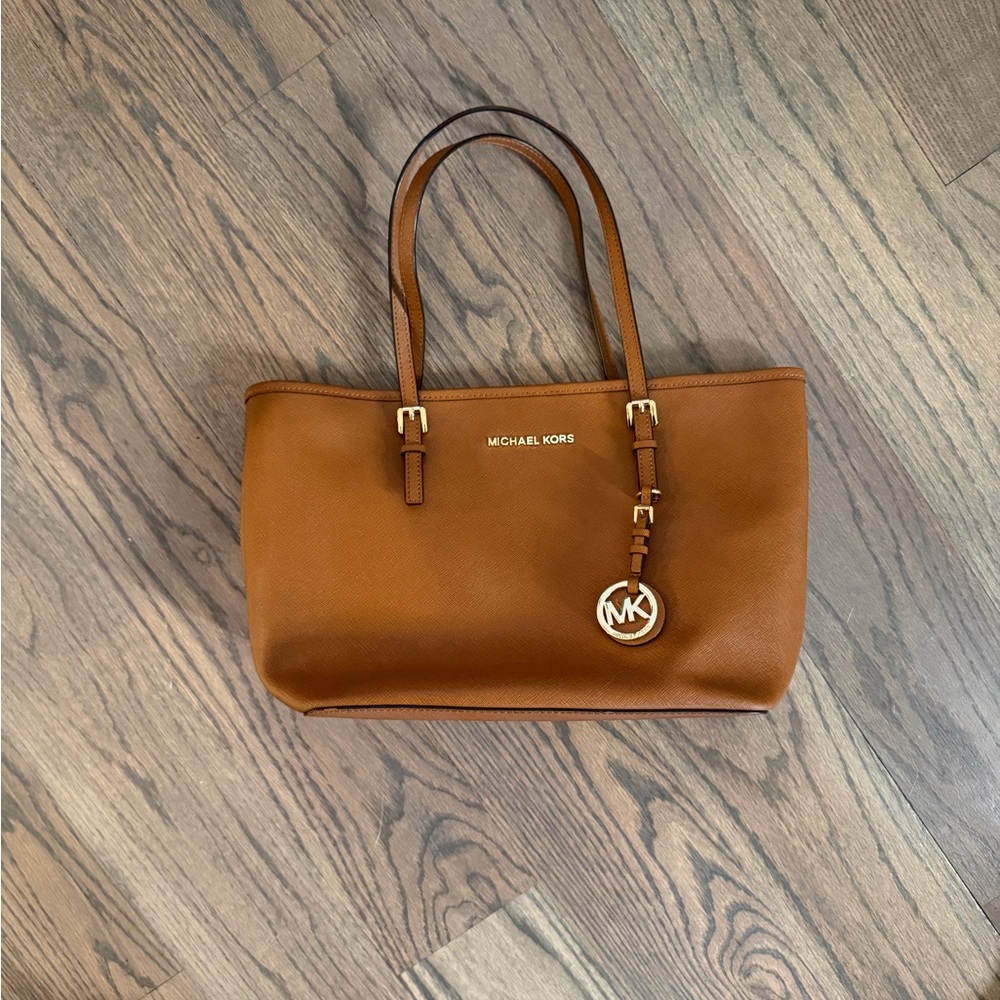 Michael Kors Tan Leather Tote